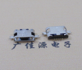 宁波MICRO USB B型口 两脚SMT沉板0.7/1.0/1.6直边