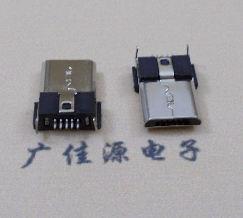 宁波micro usb 5pin公头反向贴板引脚定义