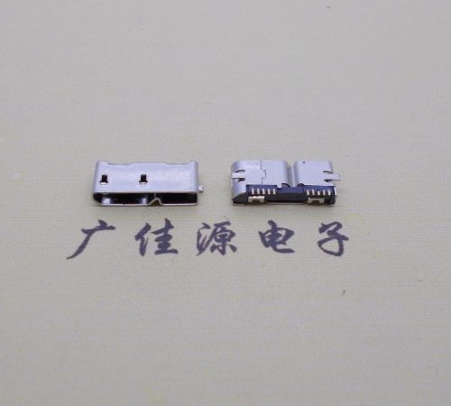 宁波无卷边micro usb3.0母座10pin全脚贴